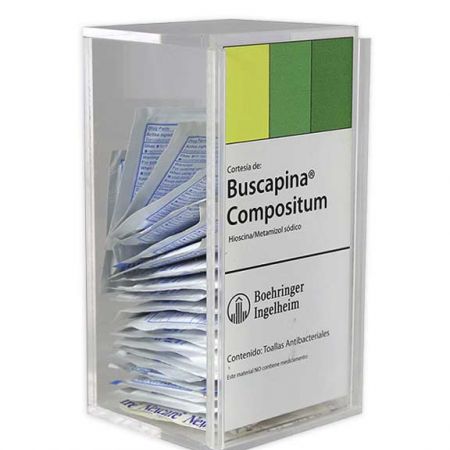 Cajita promocional de Buscapina Compositum
