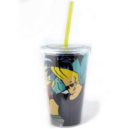 Vaso promocional personaje Johnny Bravo